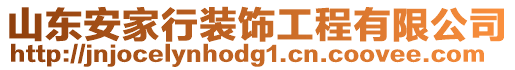 山東安家行裝飾工程有限公司