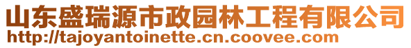 山東盛瑞源市政園林工程有限公司