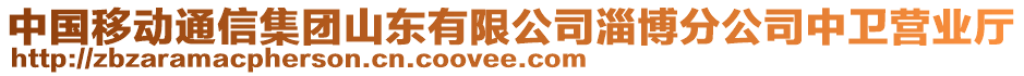 中國(guó)移動(dòng)通信集團(tuán)山東有限公司淄博分公司中衛(wèi)營(yíng)業(yè)廳