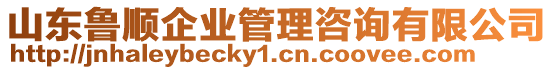 山東魯順企業(yè)管理咨詢有限公司