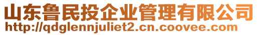 山東魯民投企業(yè)管理有限公司