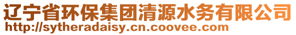 遼寧省環(huán)保集團清源水務有限公司