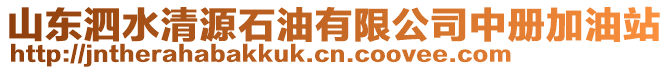 山東泗水清源石油有限公司中冊加油站