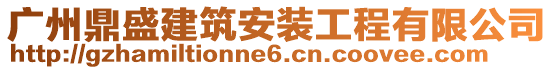 廣州鼎盛建筑安裝工程有限公司