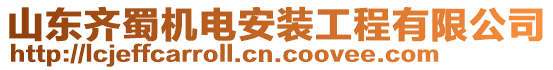 山東齊蜀機(jī)電安裝工程有限公司