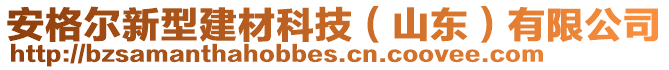 安格爾新型建材科技（山東）有限公司