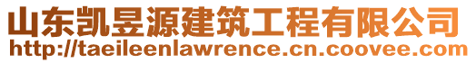 山東凱昱源建筑工程有限公司