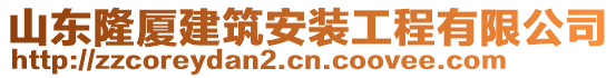 山東隆廈建筑安裝工程有限公司