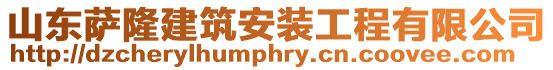 山東薩隆建筑安裝工程有限公司