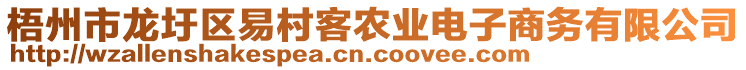 梧州市龍圩區(qū)易村客農(nóng)業(yè)電子商務(wù)有限公司