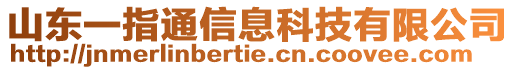 山東一指通信息科技有限公司