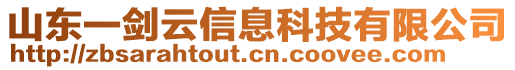 山東一劍云信息科技有限公司