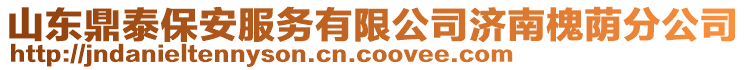 山東鼎泰保安服務有限公司濟南槐蔭分公司