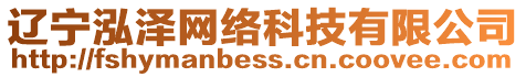 遼寧泓澤網(wǎng)絡(luò)科技有限公司