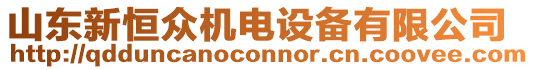 山東新恒眾機電設(shè)備有限公司