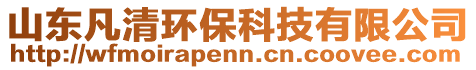 山東凡清環(huán)保科技有限公司