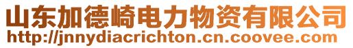 山東加德崎電力物資有限公司