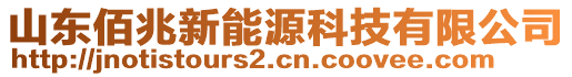 山東佰兆新能源科技有限公司