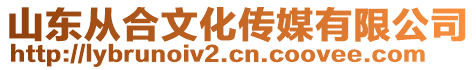 山東從合文化傳媒有限公司