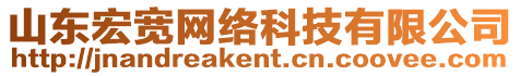 山東宏寬網(wǎng)絡(luò)科技有限公司