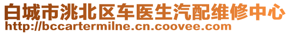 白城市洮北區(qū)車醫(yī)生汽配維修中心