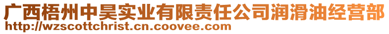 廣西梧州中昊實業(yè)有限責(zé)任公司潤滑油經(jīng)營部