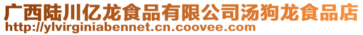 廣西陸川億龍食品有限公司湯狗龍食品店