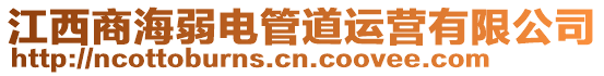 江西商海弱電管道運(yùn)營(yíng)有限公司