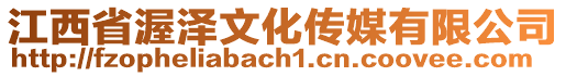 江西省渥澤文化傳媒有限公司