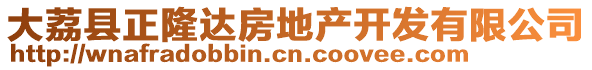 大荔縣正隆達房地產(chǎn)開發(fā)有限公司