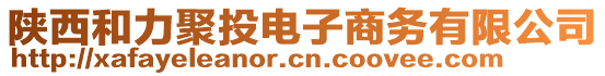 陜西和力聚投電子商務(wù)有限公司