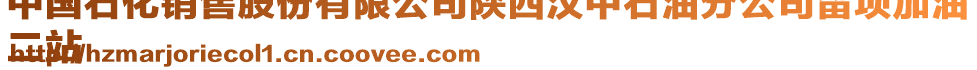 中國石化銷售股份有限公司陜西漢中石油分公司留壩加油
二站