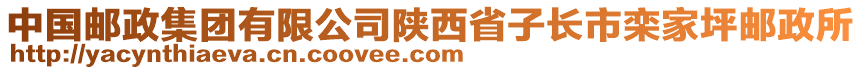 中國郵政集團有限公司陜西省子長市欒家坪郵政所