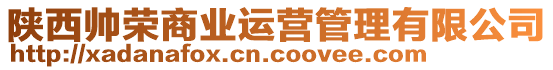 陜西帥榮商業(yè)運營管理有限公司