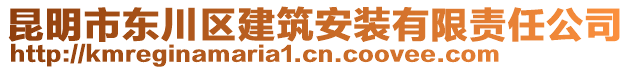 昆明市東川區(qū)建筑安裝有限責(zé)任公司