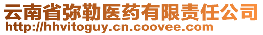 云南省彌勒醫(yī)藥有限責(zé)任公司