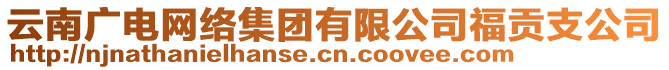 云南廣電網(wǎng)絡集團有限公司福貢支公司