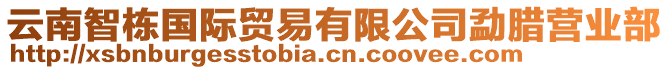 云南智棟國(guó)際貿(mào)易有限公司勐臘營(yíng)業(yè)部