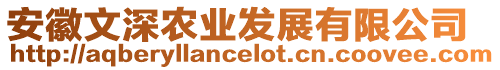 安徽文深農(nóng)業(yè)發(fā)展有限公司