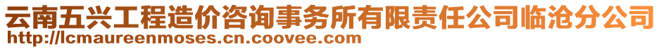 云南五興工程造價咨詢事務所有限責任公司臨滄分公司