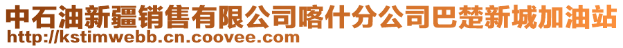 中石油新疆銷售有限公司喀什分公司巴楚新城加油站