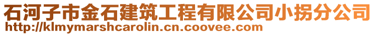 石河子市金石建筑工程有限公司小拐分公司