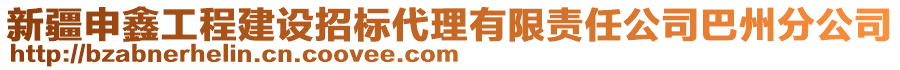 新疆申鑫工程建設(shè)招標(biāo)代理有限責(zé)任公司巴州分公司