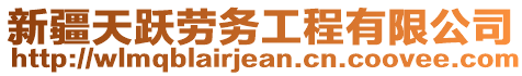 新疆天躍勞務(wù)工程有限公司