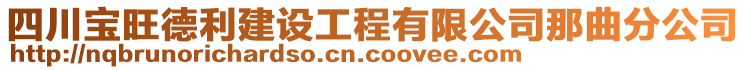 四川寶旺德利建設(shè)工程有限公司那曲分公司