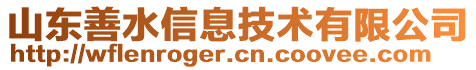 山东善水信息技术有限公司