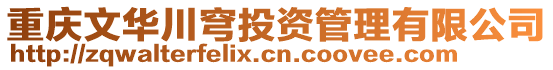 重慶文華川穹投資管理有限公司