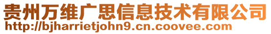 貴州萬維廣思信息技術(shù)有限公司