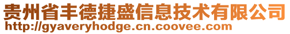 貴州省豐德捷盛信息技術(shù)有限公司