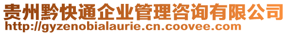 貴州黔快通企業(yè)管理咨詢有限公司